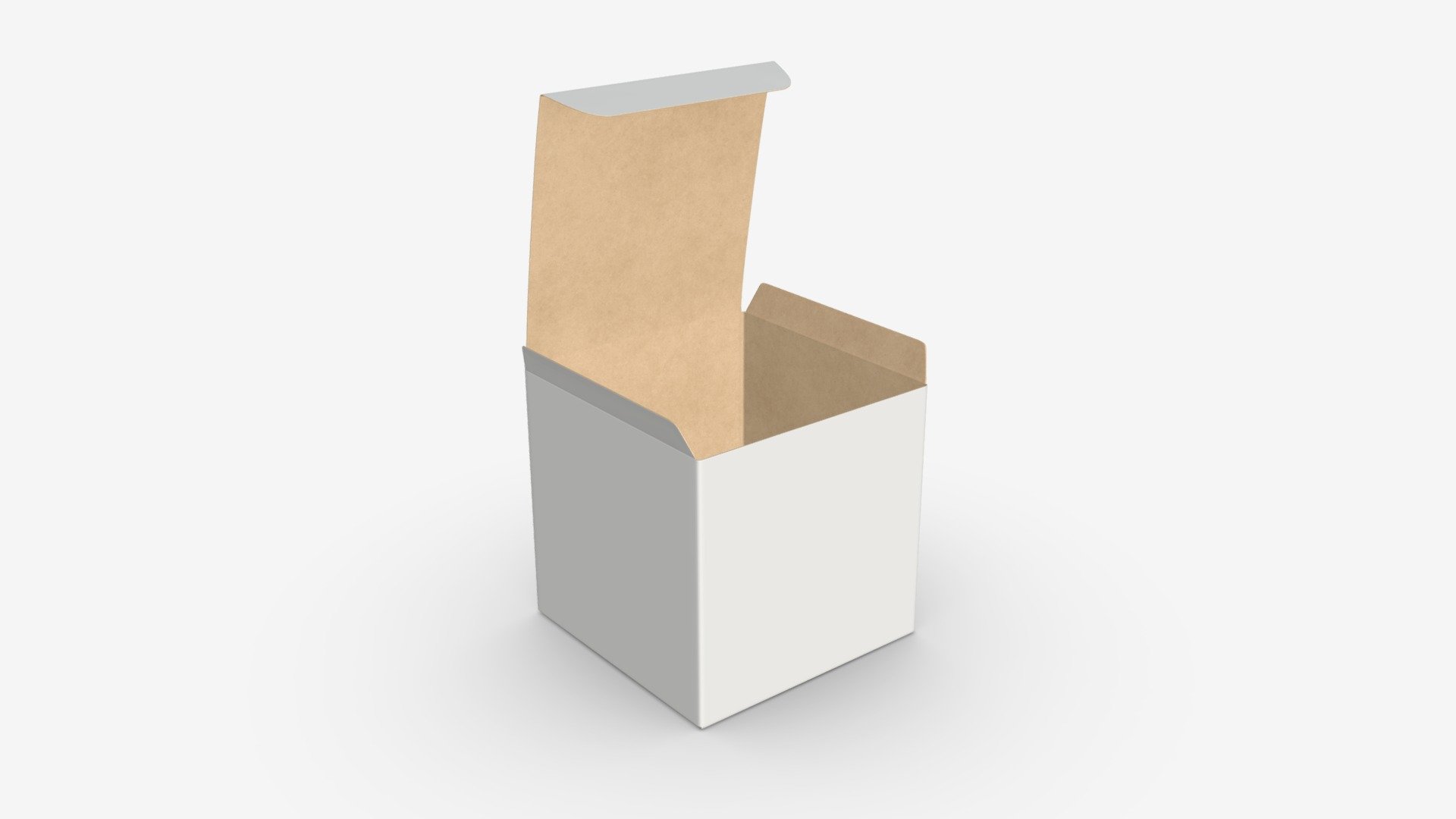 Gift box paper 06 opened - Buy Royalty Free 3D model by HQ3DMOD (@AivisAstics) 3d model
