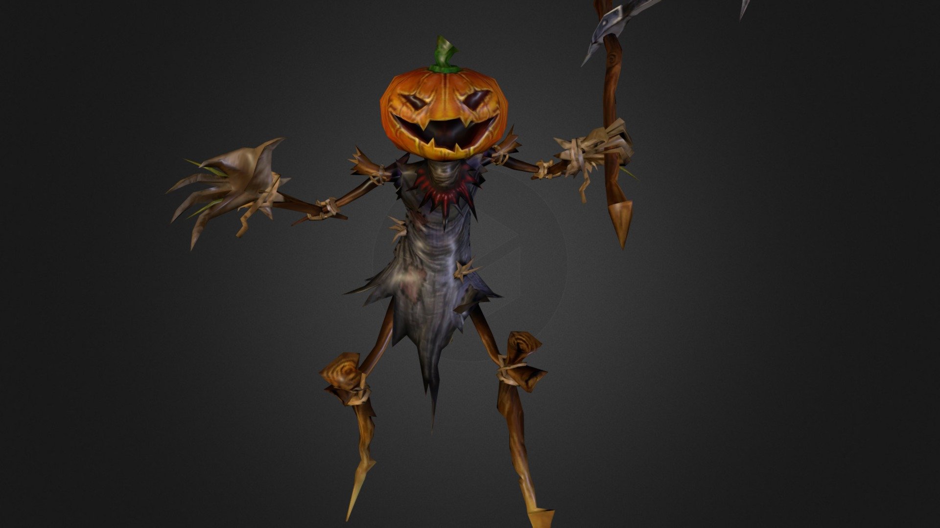 fiddlesticks halloween - 3D model by ballero.lo 3d model