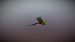 Quetzal-2013mr07 blend, uv, genx, quetzal, rig, lowpoly