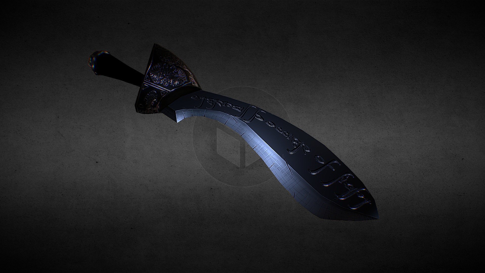 sword for game - Lame Noble - Buy Royalty Free 3D model by BlackantMaster 3d model