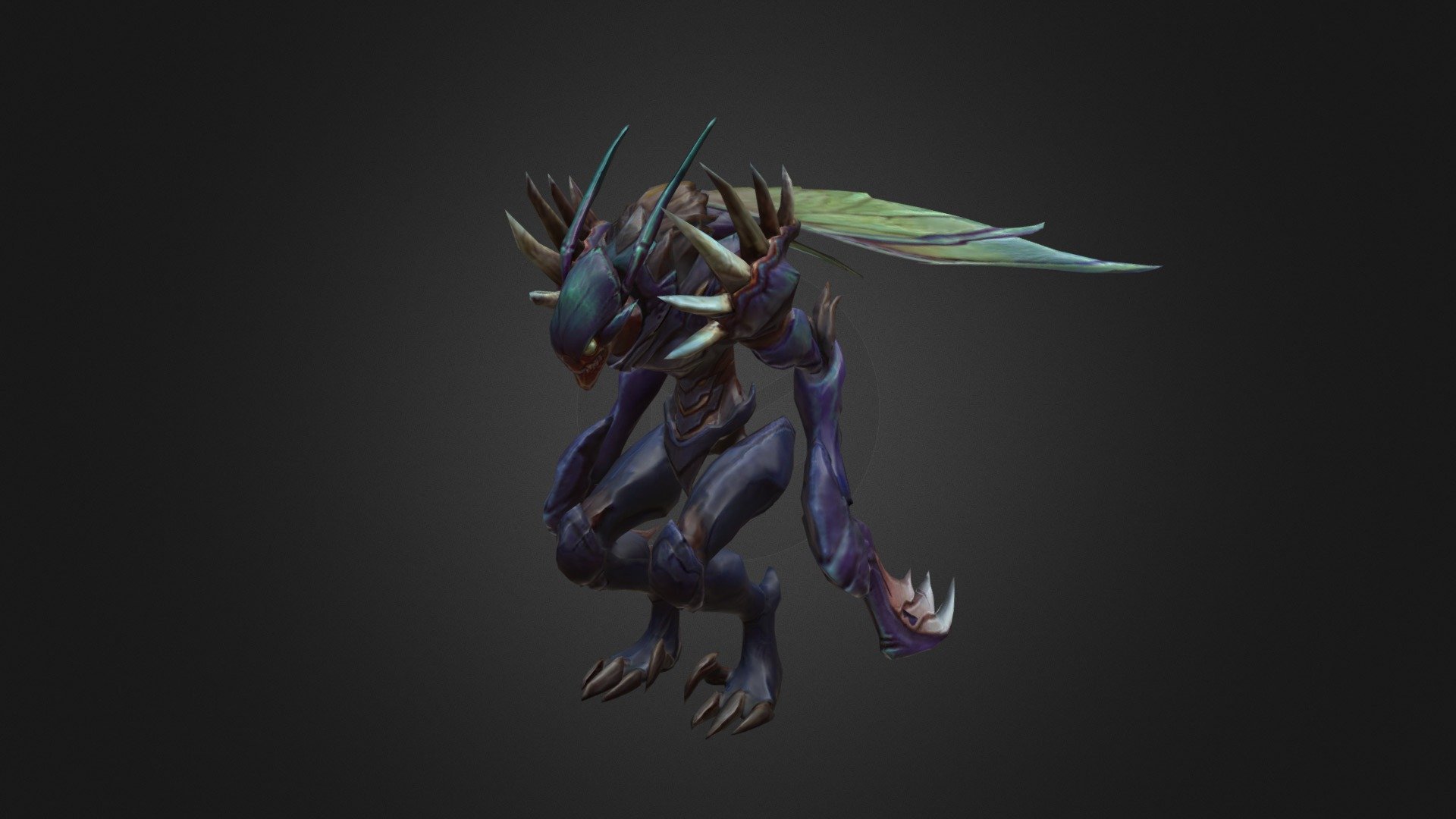 Khazix extracted from League Of Legends 3d model
