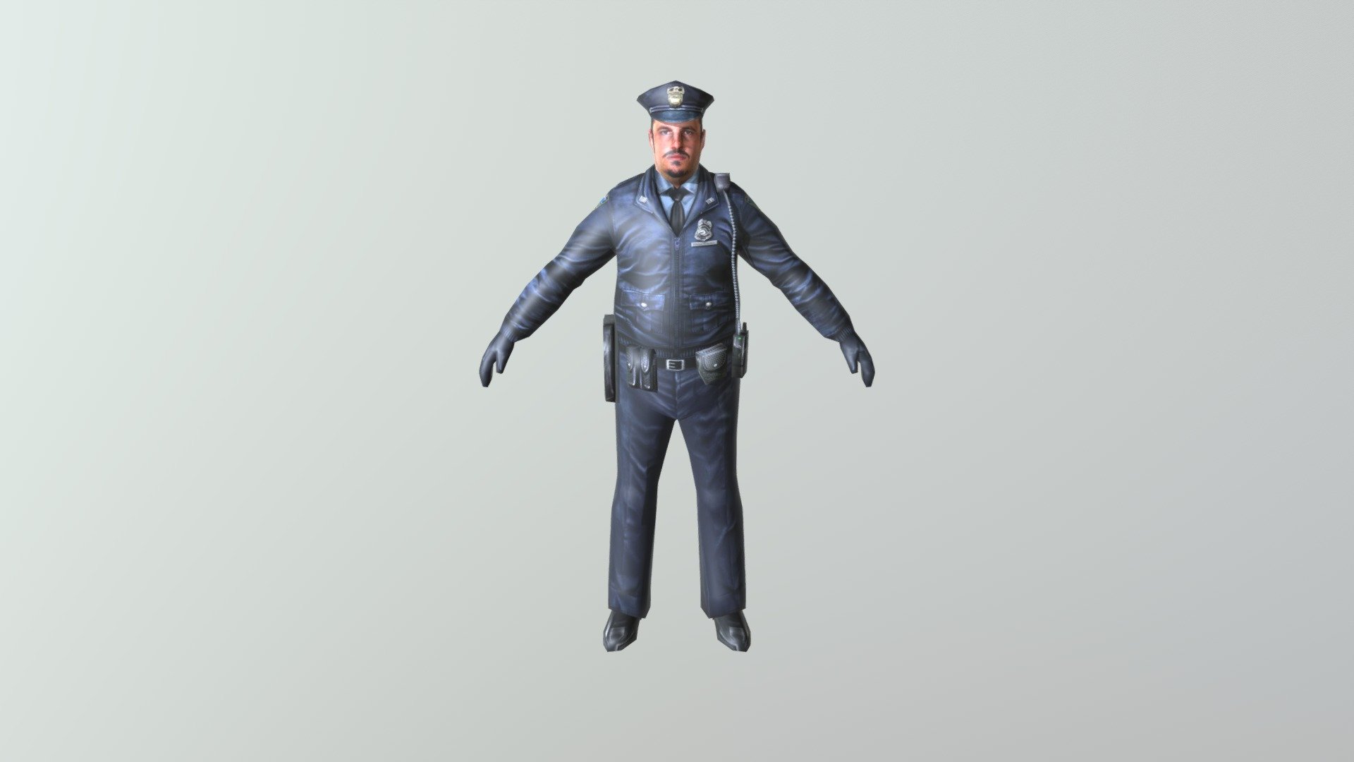http://www.robertoandreoli.it - Policeman - 3D model by Roberto Andreoli (@RobertoAndreol74728905d33041fb) 3d model