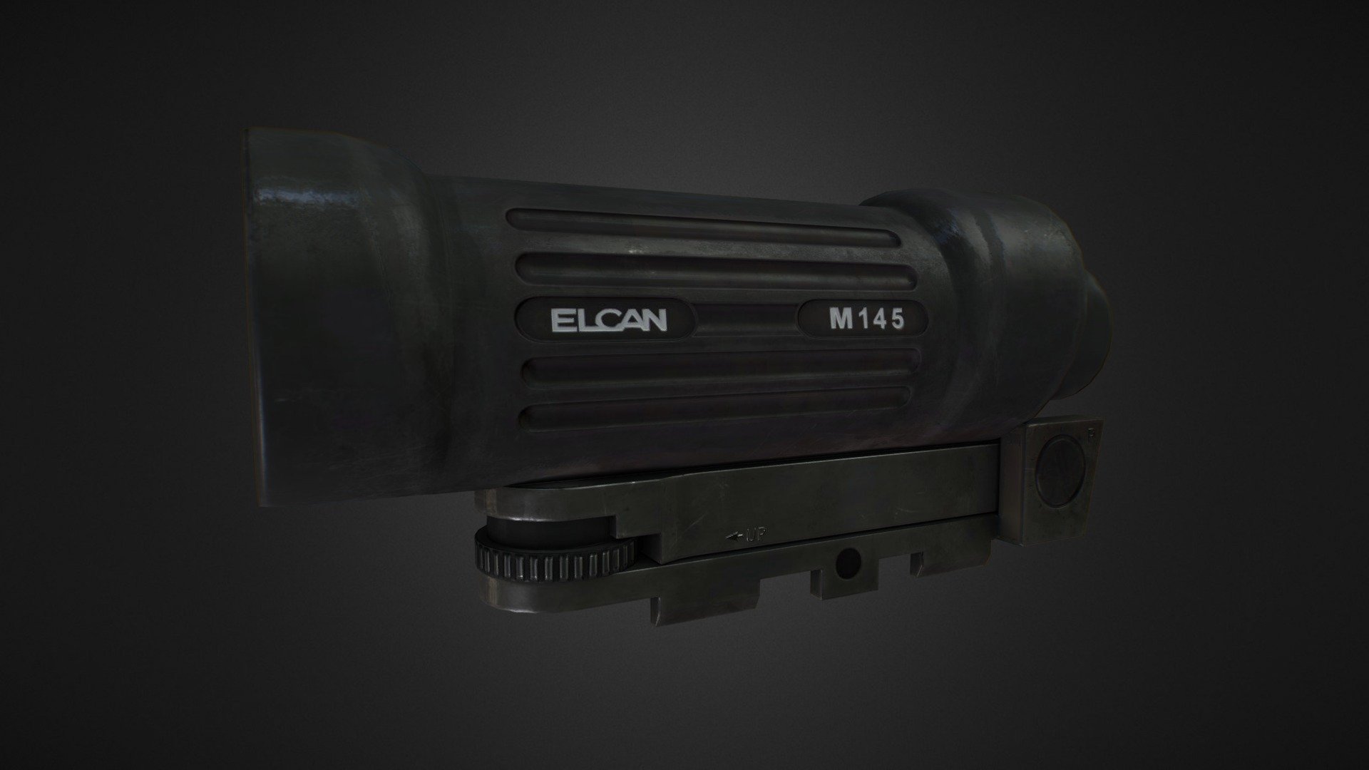 Elcan M145 - 3D model by Tom3dJay 3d model